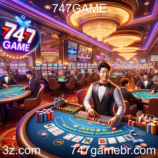 Experimente a Emoção dos Cassinos Ao Vivo no 747GAME